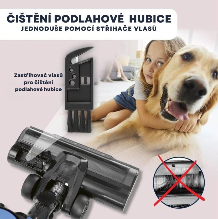 CleanMaxx AKU cyklónový tyčový a ruční vysavač s rotačním kartáčem 2v1 ATVSB-19118 černomodrý (1)